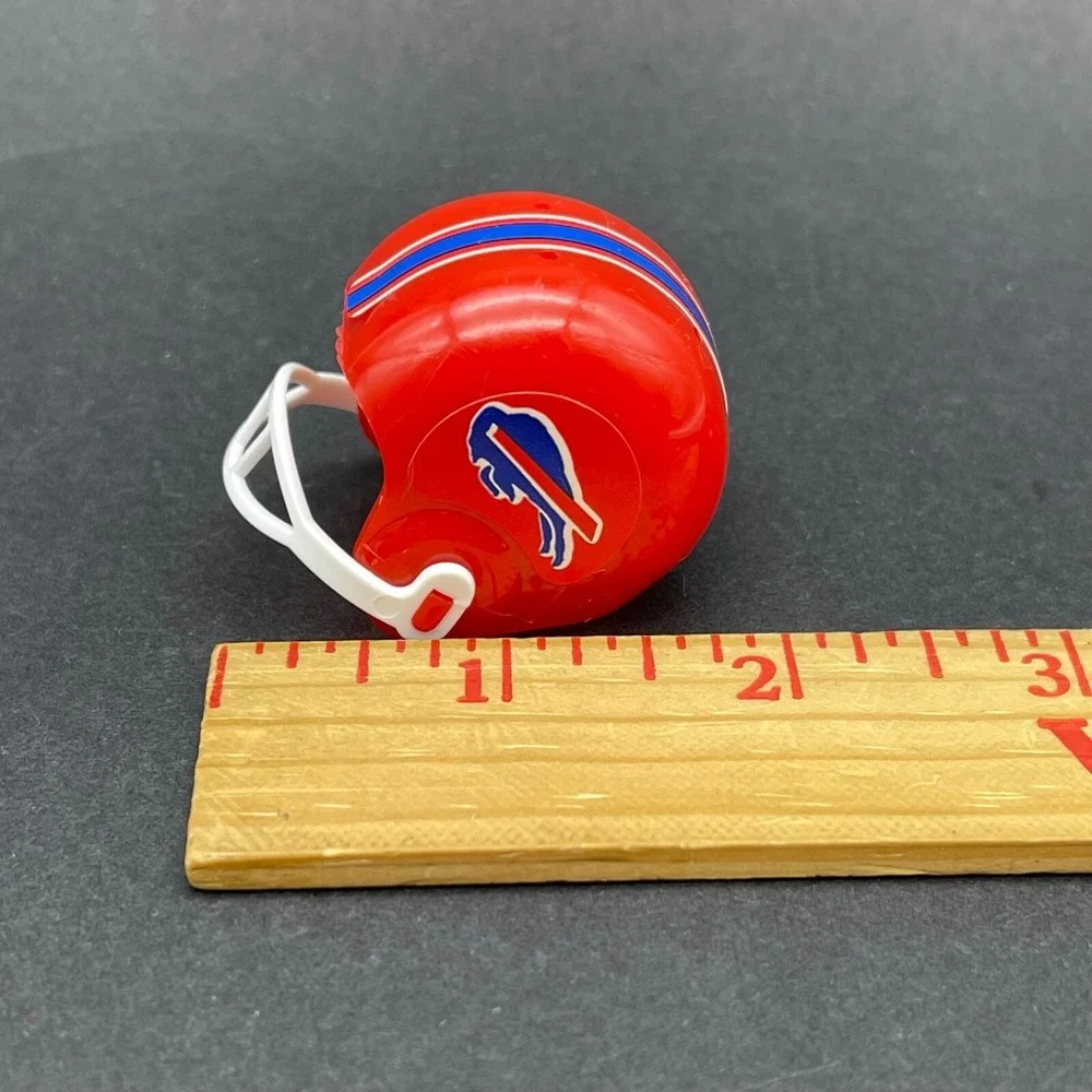 Buffalo Bills Vintage Plastic Mini Red Helmet‎ 1970s NFL OPI #21 Gumball Machine